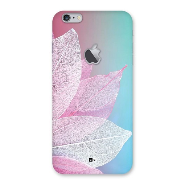 Beautiful Petals Vibes Back Case for iPhone 6 Plus 6S Plus Logo Cut