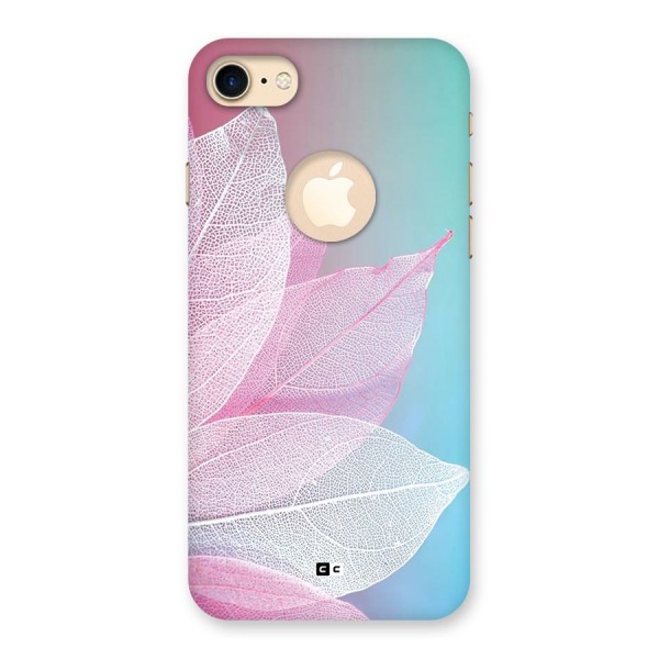 Beautiful Petals Vibes Back Case for iPhone 7 Logo Cut
