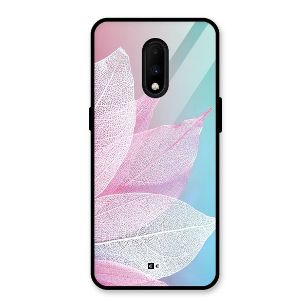 Beautiful Petals Vibes Glass Back Case for OnePlus 7