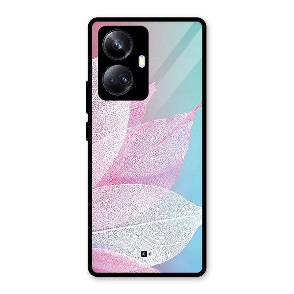 Beautiful Petals Vibes Glass Back Case for Realme 10 Pro Plus