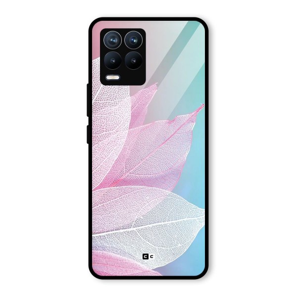 Beautiful Petals Vibes Glass Back Case for Realme 8