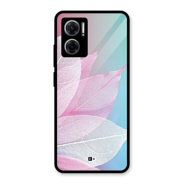 Beautiful Petals Vibes Glass Back Case for Redmi 11 Prime 5G