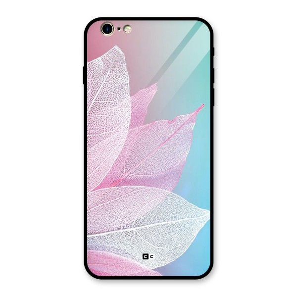 Beautiful Petals Vibes Glass Back Case for iPhone 6 Plus 6S Plus