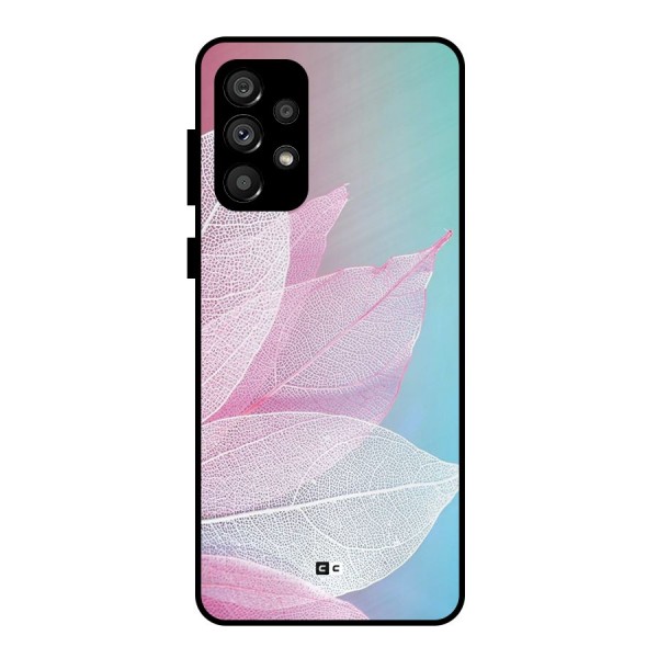 Beautiful Petals Vibes Metal Back Case for Galaxy A73 5G