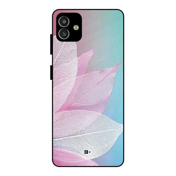 Beautiful Petals Vibes Metal Back Case for Galaxy M13 5G