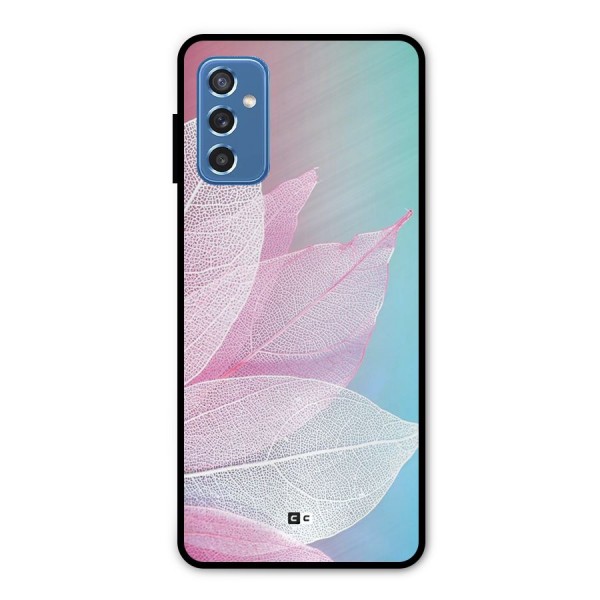 Beautiful Petals Vibes Metal Back Case for Galaxy M52 5G