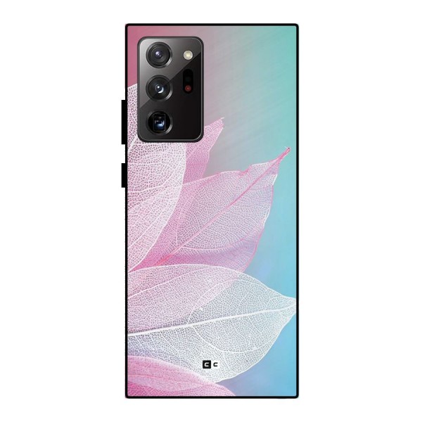 Beautiful Petals Vibes Metal Back Case for Galaxy Note 20 Ultra