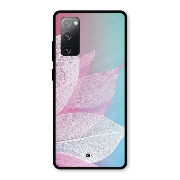 Beautiful Petals Vibes Metal Back Case for Galaxy S20 FE 5G
