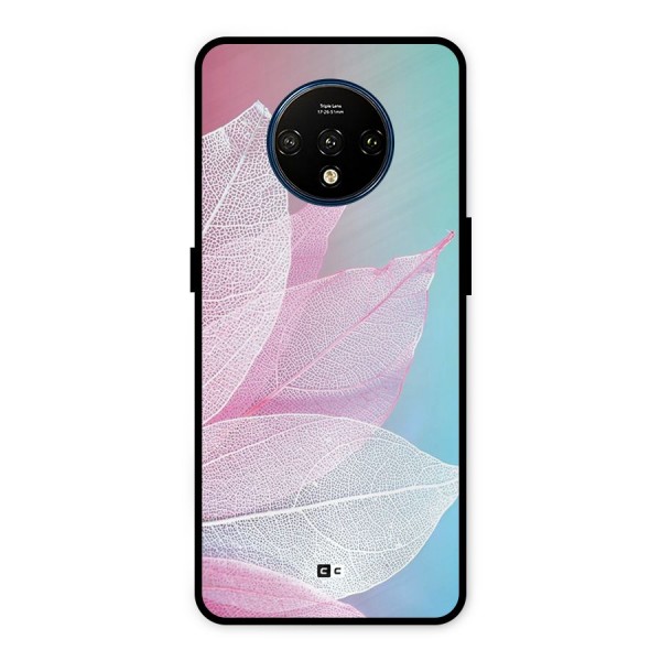 Beautiful Petals Vibes Metal Back Case for OnePlus 7T