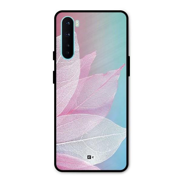 Beautiful Petals Vibes Metal Back Case for OnePlus Nord