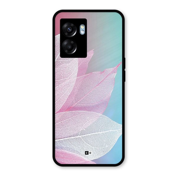 Beautiful Petals Vibes Metal Back Case for Oppo K10 (5G)