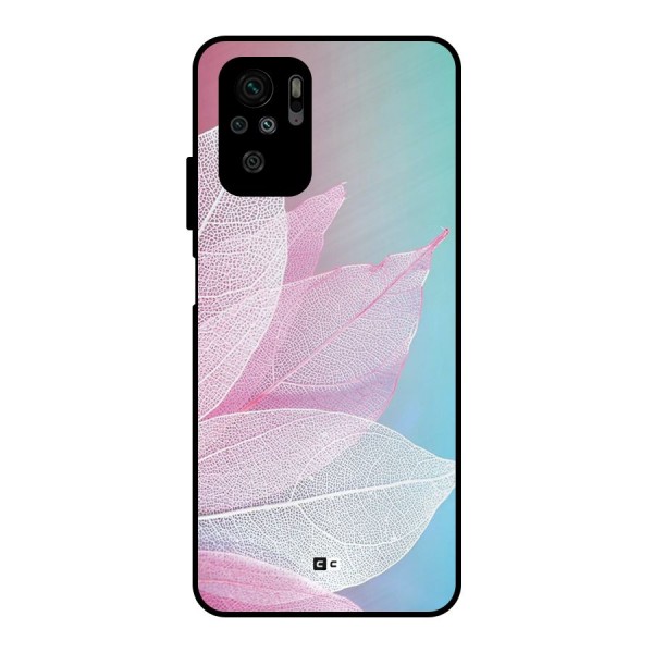 Beautiful Petals Vibes Metal Back Case for Redmi Note 10