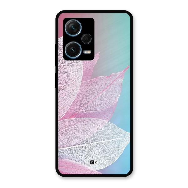 Beautiful Petals Vibes Metal Back Case for Redmi Note 12 Pro Plus 5G