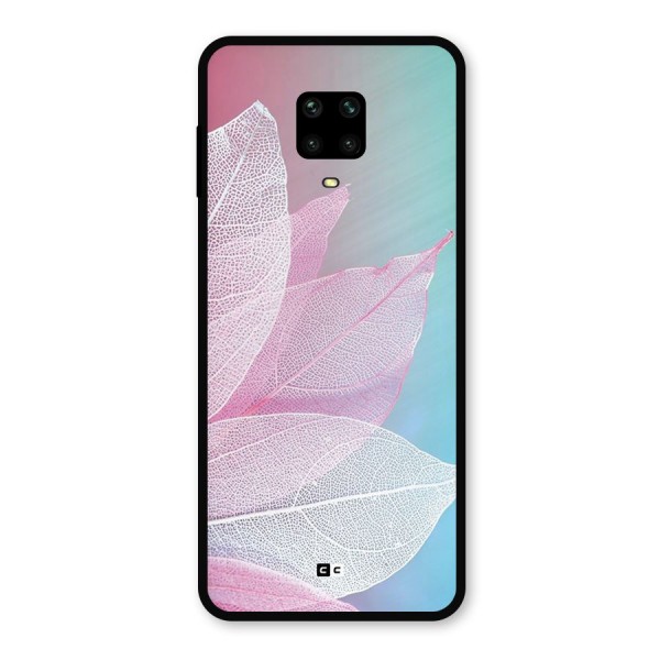 Beautiful Petals Vibes Metal Back Case for Redmi Note 9 Pro