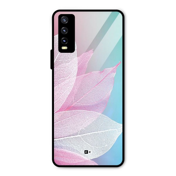 Beautiful Petals Vibes Metal Back Case for Vivo Y20i