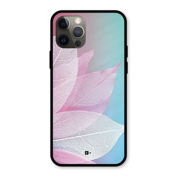 Beautiful Petals Vibes Metal Back Case for iPhone 12 Pro