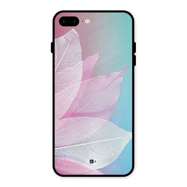 Beautiful Petals Vibes Metal Back Case for iPhone 8 Plus