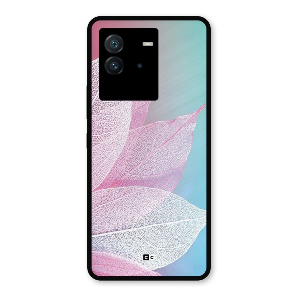 Beautiful Petals Vibes Metal Back Case for iQOO Neo 6 5G