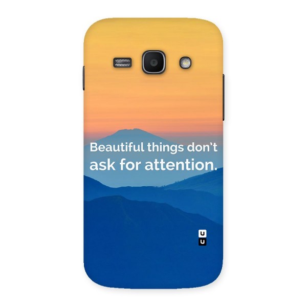 Beautiful Things Quote Back Case for Galaxy Ace 3