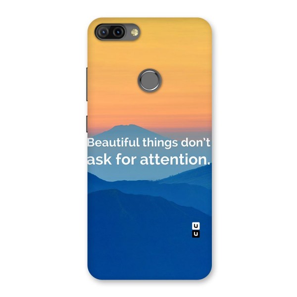 Beautiful Things Quote Back Case for Infinix Hot 6 Pro