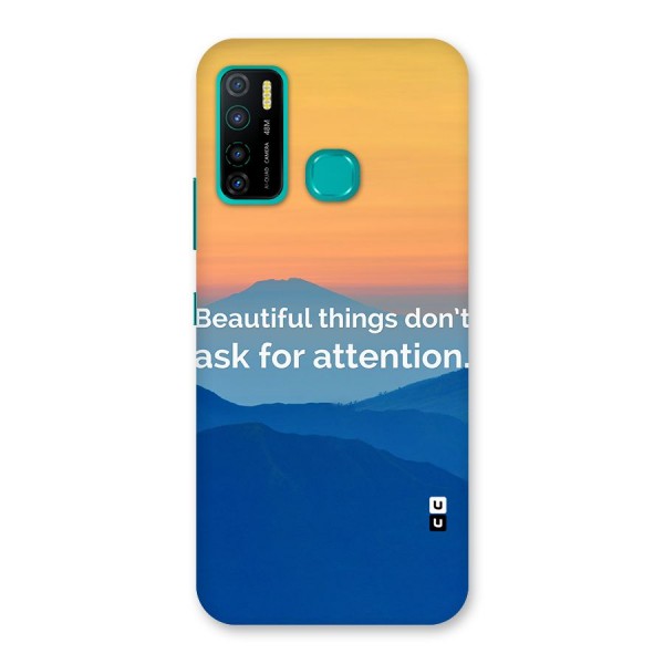 Beautiful Things Quote Back Case for Infinix Hot 9 Pro