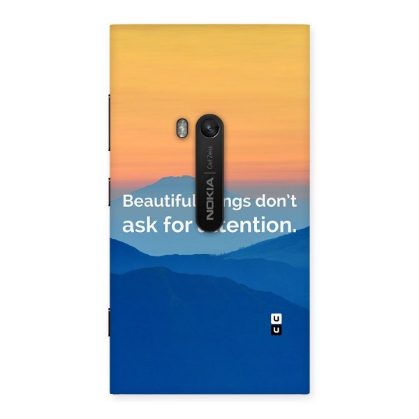 Beautiful Things Quote Back Case for Lumia 920
