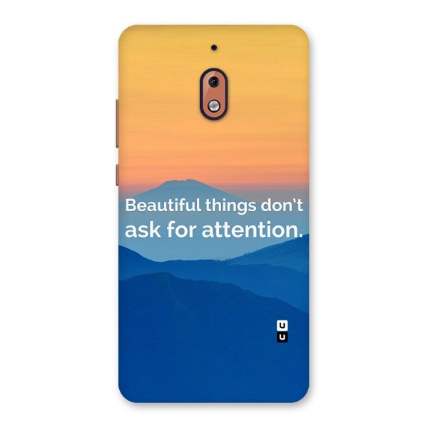 Beautiful Things Quote Back Case for Nokia 2.1