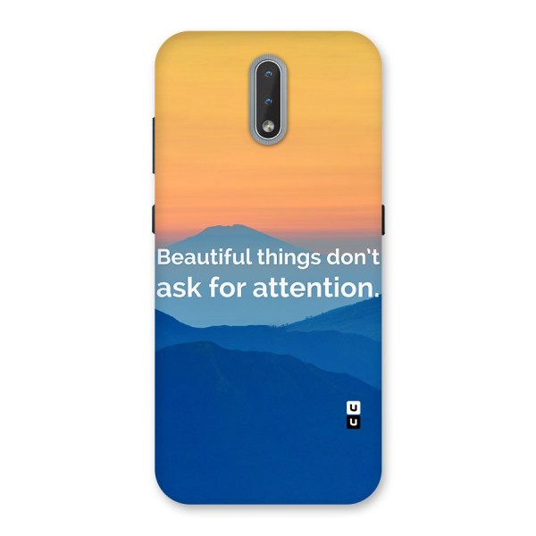 Beautiful Things Quote Back Case for Nokia 2.3