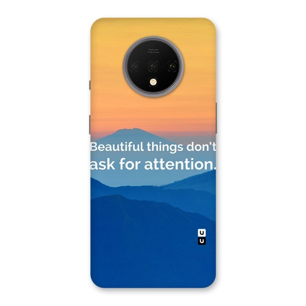 Beautiful Things Quote Back Case for OnePlus 7T