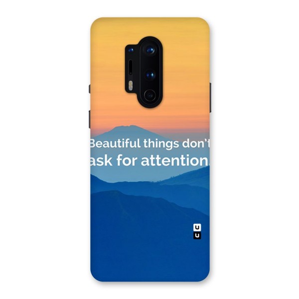 Beautiful Things Quote Back Case for OnePlus 8 Pro
