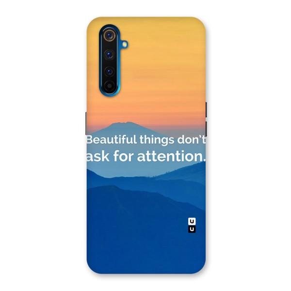 Beautiful Things Quote Back Case for Realme 6 Pro