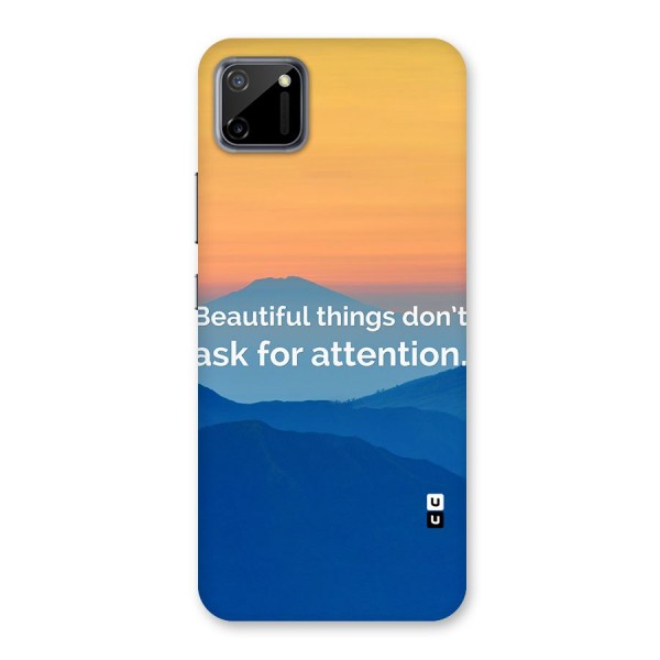 Beautiful Things Quote Back Case for Realme C11