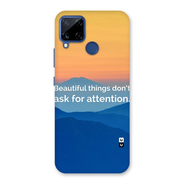 Beautiful Things Quote Back Case for Realme C12