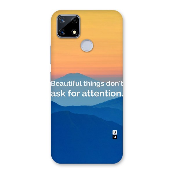Beautiful Things Quote Back Case for Realme Narzo 20