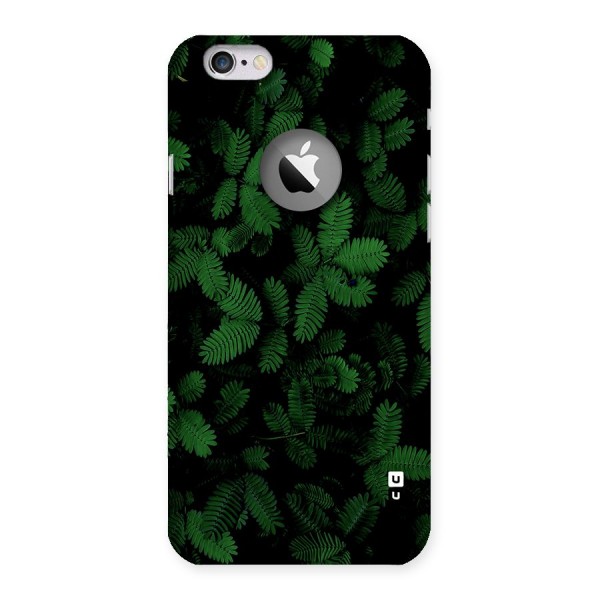Beautiful Touch Me Not Back Case for iPhone 6 Logo Cut