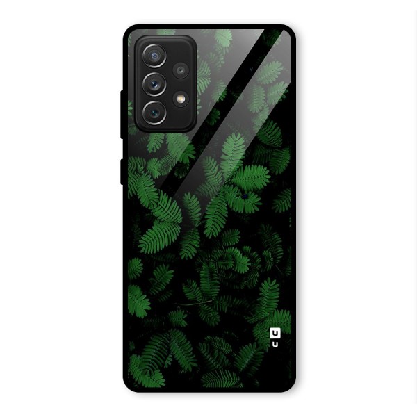 Beautiful Touch Me Not Glass Back Case for Galaxy A72