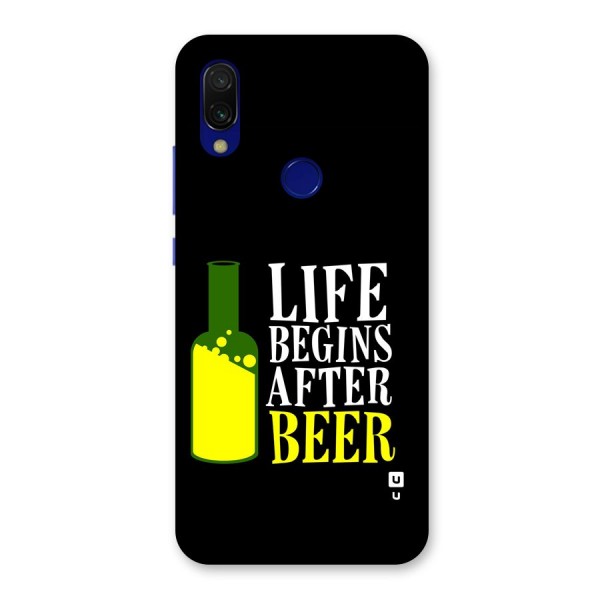 Beer Life Back Case for Redmi 7