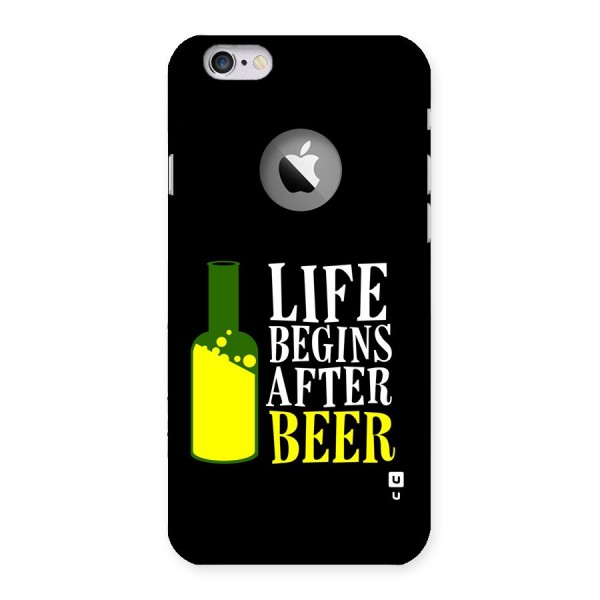Beer Life Back Case for iPhone 6 Logo Cut