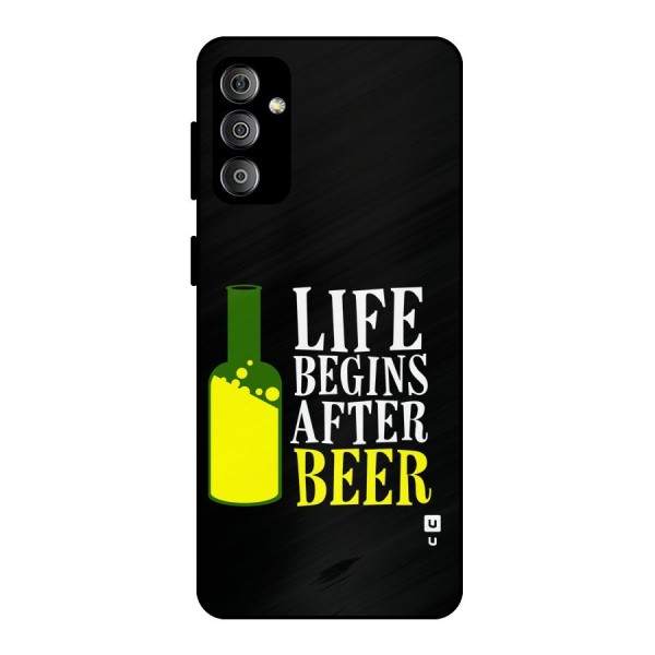 Beer Life Metal Back Case for Galaxy F23