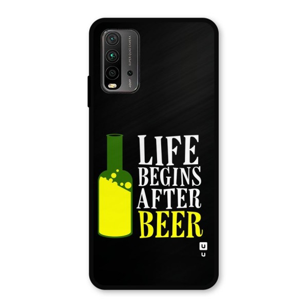 Beer Life Metal Back Case for Redmi 9 Power