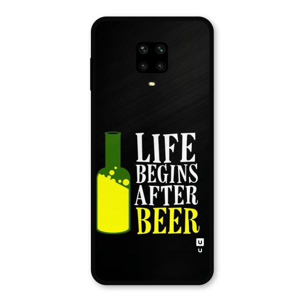 Beer Life Metal Back Case for Redmi Note 10 Lite