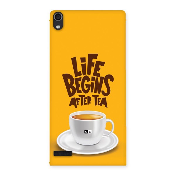 Begins After Tea Back Case for Ascend P6