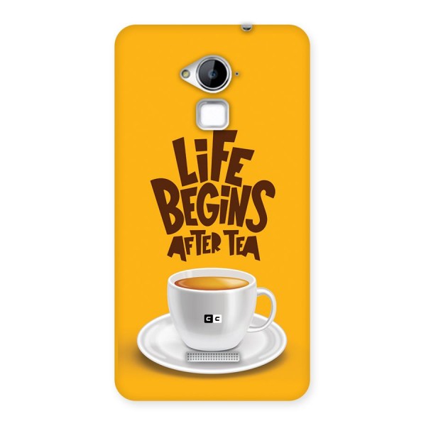 Begins After Tea Back Case for Coolpad Note 3