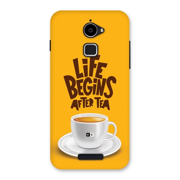 Begins After Tea Back Case for Coolpad Note 3 Lite