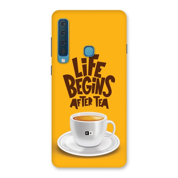 Begins After Tea Back Case for Galaxy A9 (2018)
