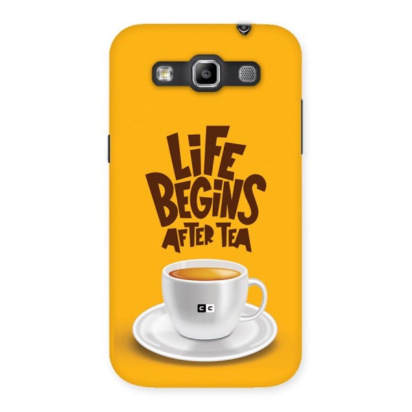 Begins After Tea Back Case for Galaxy Grand Quattro