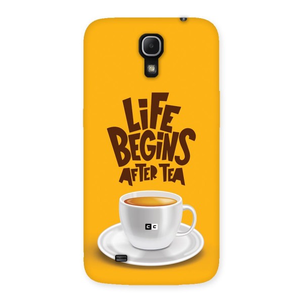 Begins After Tea Back Case for Galaxy Mega 6.3