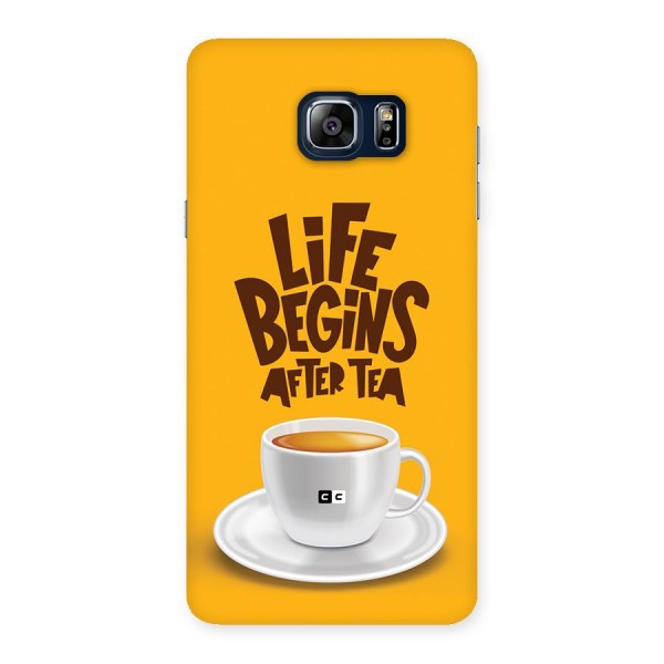 Begins After Tea Back Case for Galaxy Note 5