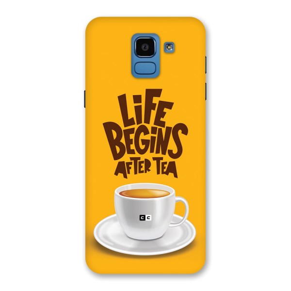 Begins After Tea Back Case for Galaxy On6