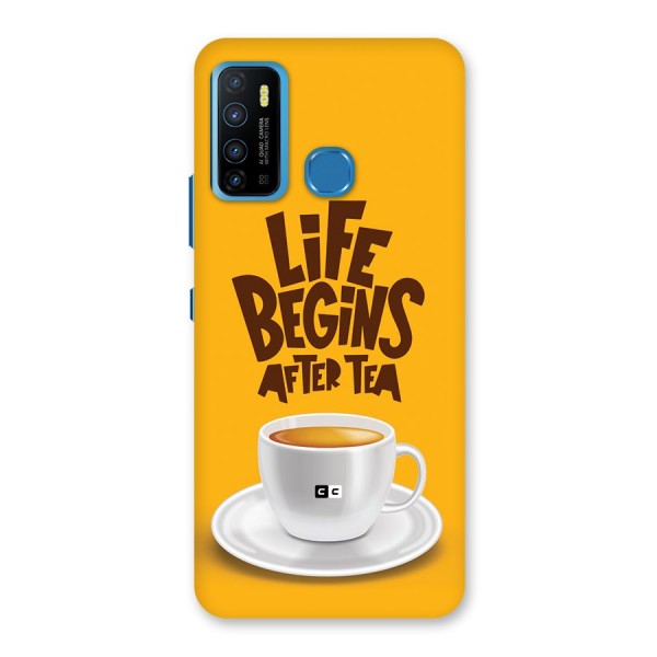 Begins After Tea Back Case for Infinix Hot 9